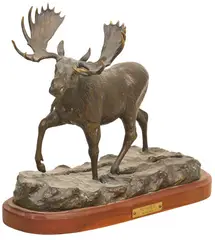 Carl Wagner, The Wanderer, bronze