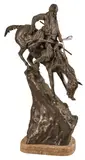 The Mountain Man by Frederic Remington, bronze, sold Nov 2025