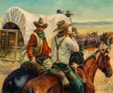 Joe Rader Roberts, Deuces, oil on canvas