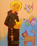 Brother Cletus Behlmann, Assisi, Italy