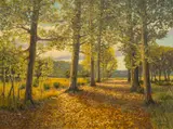 Jerry Greenberg, Coming Home, oil on canvas