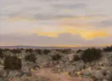 Stephen Day, Backroad Evening, oil on panel