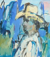 Theodore Waddell, Marty #2, 1990, oil on canvas
