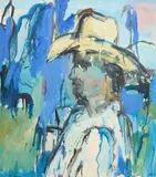 Theodore Waddell, Marty #2, 1990, oil on canvas