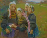 Clemence Molliet, Prize Day, pastel