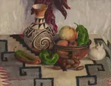 Frank Gervasi, Acoma, oil on canvas