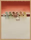 Amado Pena, Las Ollas, Series Dos, watercolor and pencil