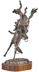 Jim Stuckenberg, The Sunfisher, 1983, bronze
