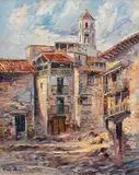 José Vives-Atsara, Calle de Albarracin, Aragon, Spain