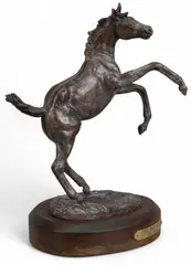 Jim Reno, The Weanling, 1986, bronze