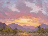 Susanne Nyberg, Mummy Mountains, oil on canvas