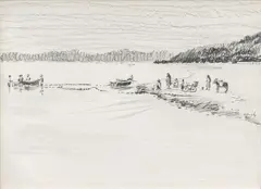Clay McGaughy, No Middleman, graphite