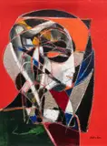 Jean Claude Gaugy, Profile of a Woman, oil