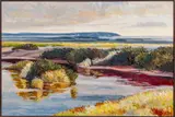 Philip Koch, Marsh by the Bay, 1985, oil on canvas