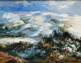 José Vives-Atsara, Nieve en los Pirineos - Spain