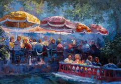 Robert Hamman, Casa Rio, oil on canvas