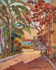 John Bob Payne, Downtown San Antonio, oil