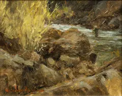 Wesley James Drake, Secret Spot, 2011, oil on canvas