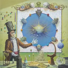 Fernando Garrido, The Magician, 1986, oil on canvas
