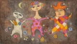 Darline Jellerson, Spring Dance, oil on canvas