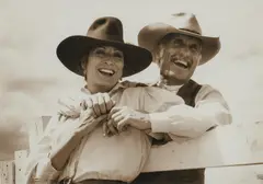 William D. Wittliff, Clara and Gus, 1988, photograph