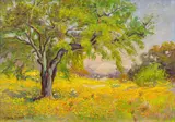 Santa Duran, Nature's Colors, oil on canvas