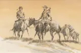 Gerald McCann, Along the Trail, ink