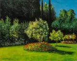 Daniel Deon Winters, Geranium, 1993, oil on canvas