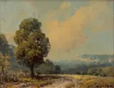 A. D. Greer, Country Road II, oil on canvas