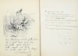 Letter to Frank Bird Linderman by Charles Marion Russell, 1908, pen and ink on paper, sold Jul 2025