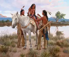 Susan Terpning, First Pony, 1998, oil on canvas