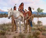 Susan Terpning, First Pony, 1998, oil on canvas