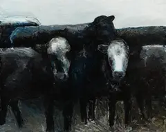 Theodore Waddell, Angus 24, 1982, oil on canvas
