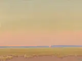 Buck Weaver, Landscape, oil on canvas