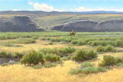 Clyde Aspevig, Sagebrush Solitude, 1984, oil on canvas