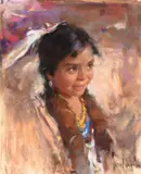 Harley Brown, Blackfoot Pride, pastel on paper