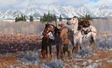 Gary Carter, Times of Plenty, 1983, oil on board