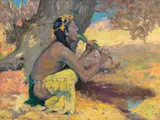 E. Irving Couse, Autumn Flute Song