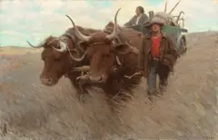 Harvey Dunn, The Homesteaders, 1908, oil on canvas