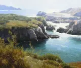 Dennis Doheny, Sun Glare, Central Coast, 2006, oil on canvas
