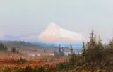 John Fery, Indian Encampment at Mt. Hood, oil on canvas