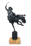 Harry Jackson, Two Champs, 1978, bronze