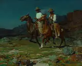 Frank Tenney Johnson, Riders Loping In
