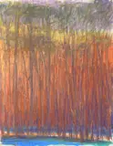 Wolf Kahn, Path Through Woods