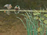 Ron Kingswood, The Suitor, 2023, oil on canvas