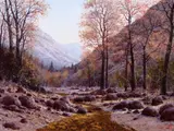 Francois Koch, Black Rock Canyon, oil on canvas
