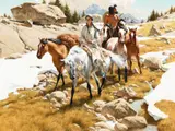 Frank McCarthy, His Wealth, oil on canvas