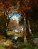 Thomas Moran, The Magic Pool, 1916, oil on canvas