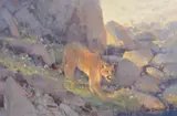 James Morgan, Sheep Hunter, 2003, oil on canvas
