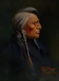 Edgar S. Paxson, Chief Charlo – Flathead Indian